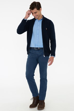 U.S. Polo Assn. Erkek Basic Triko Hırka 