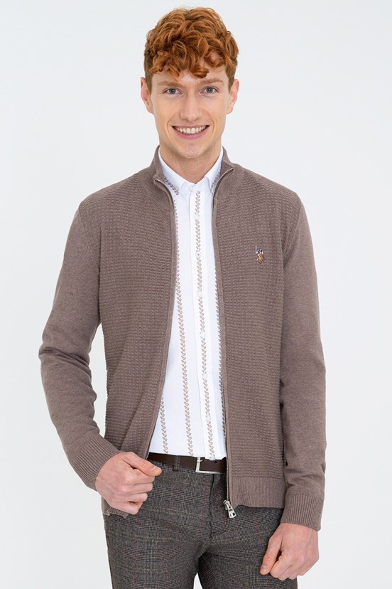 U.S. Polo Assn. Erkek Basic Triko Hırka 