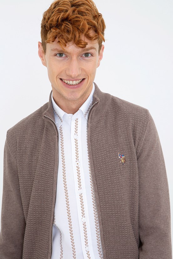 U.S. Polo Assn. Erkek Basic Triko Hırka 