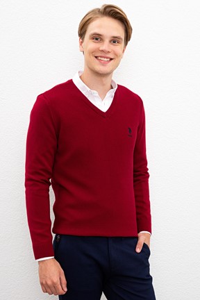 U.S. Polo Assn. Erkek Basic Triko Kazak
