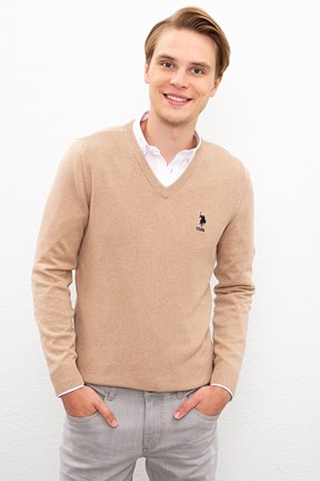 U.S. Polo Assn. Erkek Basic Triko Kazak