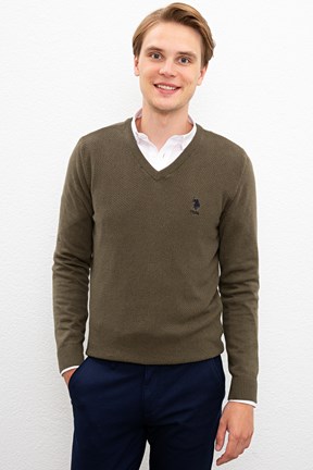 U.S. Polo Assn. Erkek Basic Triko Kazak
