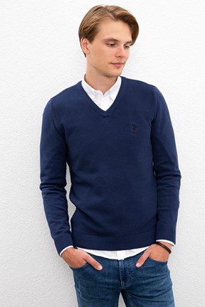 U.S. Polo Assn. Erkek Basic Triko Kazak