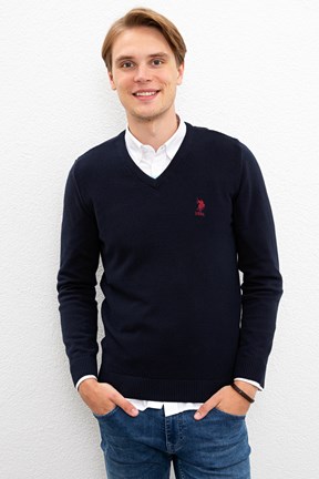 U.S. Polo Assn. Erkek Basic Triko Kazak