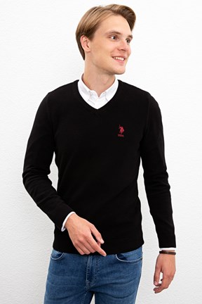U.S. Polo Assn. Erkek Basic Triko Kazak