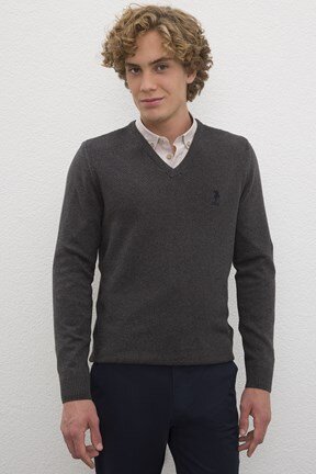 U.S. Polo Assn. Erkek Basic Triko Kazak