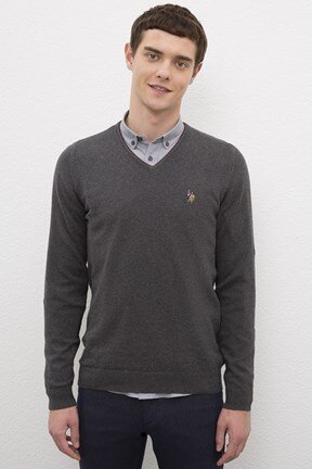 U.S. Polo Assn. Erkek Basic Triko Kazak