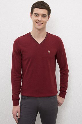 U.S. Polo Assn. Erkek Basic Triko Kazak