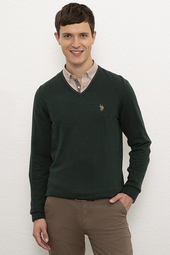 U.S. Polo Assn. Erkek Basic Triko Kazak