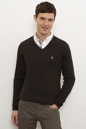 U.S. Polo Assn. Erkek Basic Triko Kazak