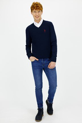 U.S. Polo Assn. Erkek Basic Triko Kazak