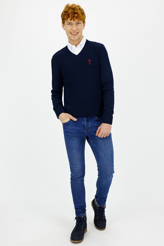 U.S. Polo Assn. Erkek Basic Triko Kazak