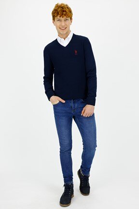 U.S. Polo Assn. Erkek Basic Triko Kazak