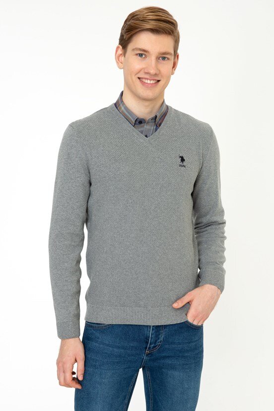 U.S. Polo Assn. Erkek Basic Triko Kazak