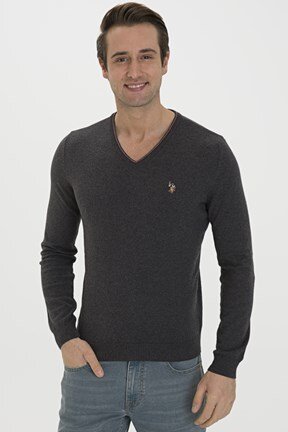 U.S. Polo Assn. Erkek Basic Triko Kazak