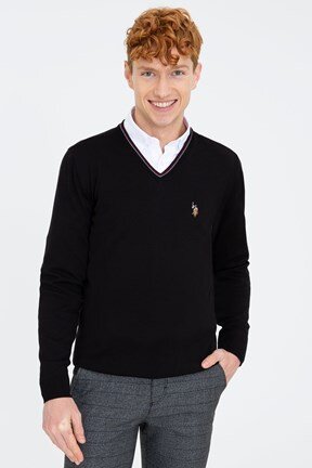 U.S. Polo Assn. Erkek Basic Triko Kazak