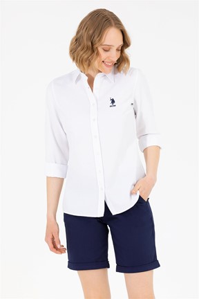 U.S. Polo Assn. Kadın Dokuma Gömlek

