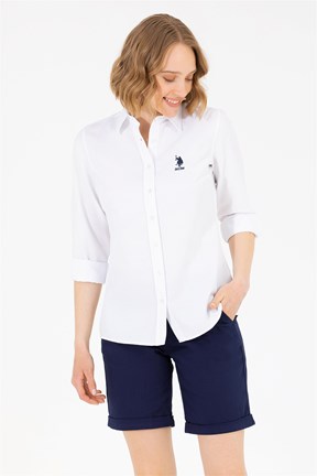 U.S. Polo Assn. Kadın Dokuma Gömlek

