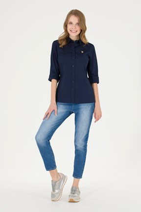 U.S. Polo Assn. Kadın Dokuma Gömlek

