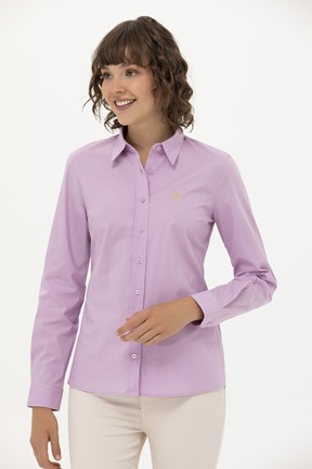 U.S. Polo Assn. Kadın Dokuma Gömlek

