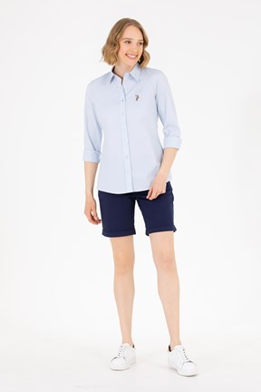 U.S. Polo Assn. Kadın Dokuma Gömlek

