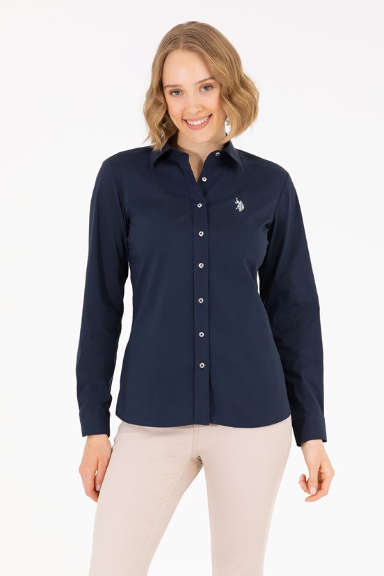 U.S. Polo Assn. Kadın Dokuma Gömlek
