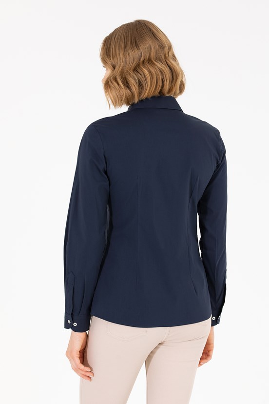 U.S. Polo Assn. Kadın Dokuma Gömlek
