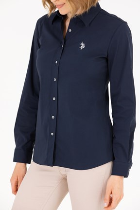 U.S. Polo Assn. Kadın Dokuma Gömlek
