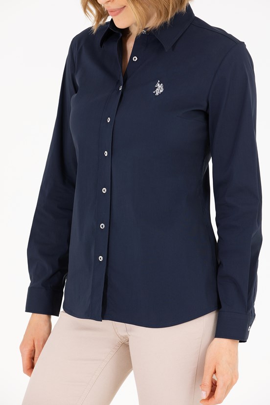 U.S. Polo Assn. Kadın Dokuma Gömlek
