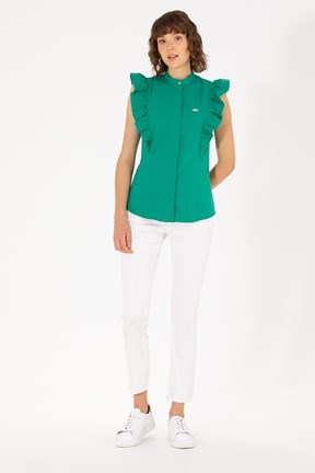 U.S. Polo Assn. Kadın Dokuma Gömlek

