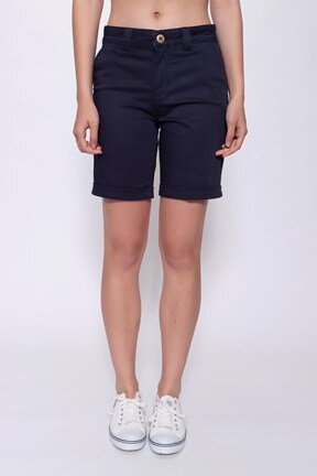U.S. Polo Assn. Kadın Dokuma Capri Bermuda