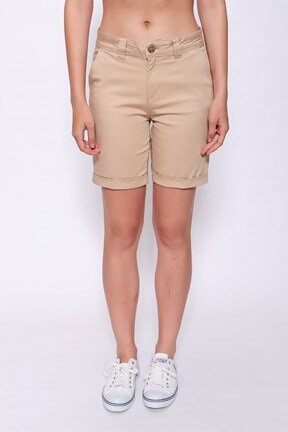 U.S. Polo Assn. Kadın Dokuma Capri Bermuda