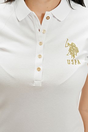 U.S. Polo Assn. Kadın Örme Kısakol Elbise