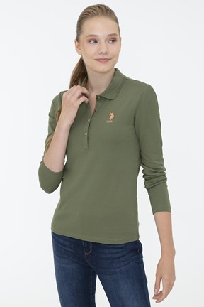 U.S. Polo Assn. Kadın Basic Sweatshirt