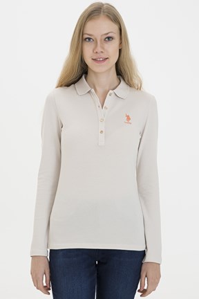 U.S. Polo Assn. Kadın Basic Sweatshirt