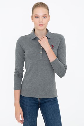 U.S. Polo Assn. Kadın Basic Sweatshirt