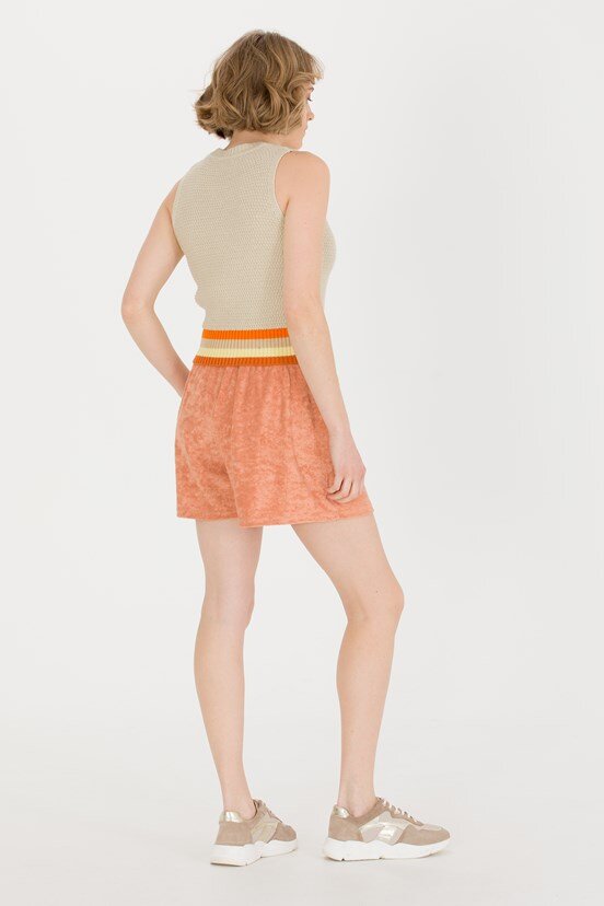 U.S. Polo Assn. Kadın Örme Capri Bermuda