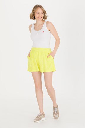 U.S. Polo Assn. Kadın Örme Capri Bermuda
