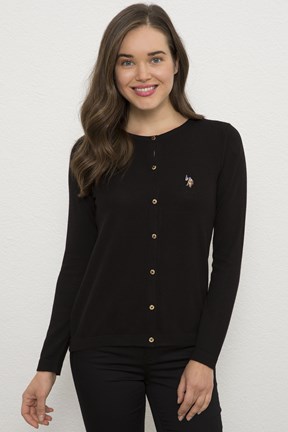 U.S. Polo Assn. Kadın Triko Hırka