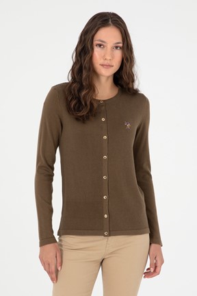 U.S. Polo Assn. Kadın Triko Hırka