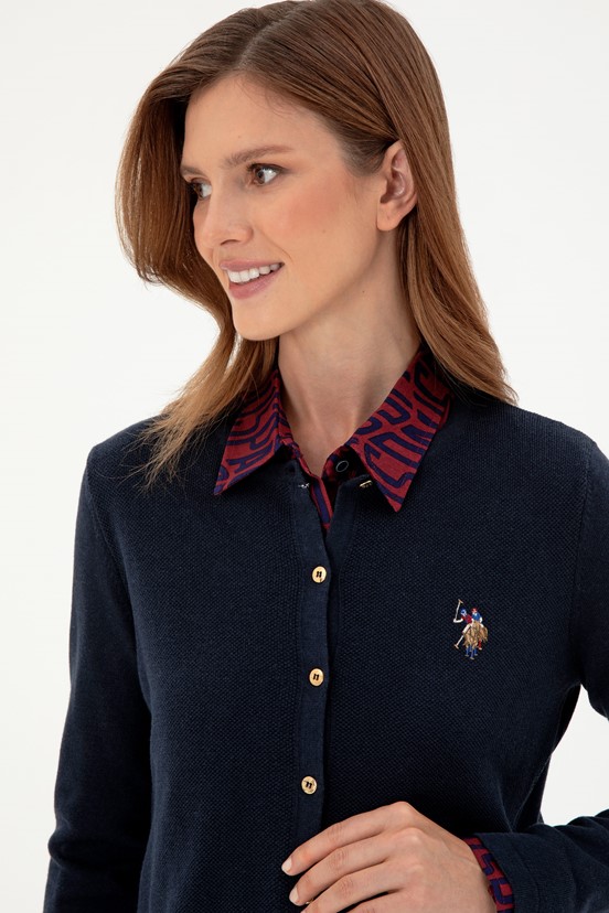 U.S. Polo Assn. Kadın Triko Hırka