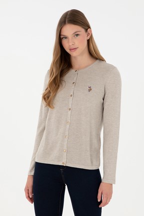U.S. Polo Assn. Kadın Triko Hırka