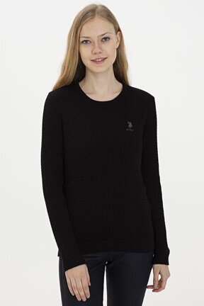 U.S. Polo Assn. Kadın Basic Triko Kazak