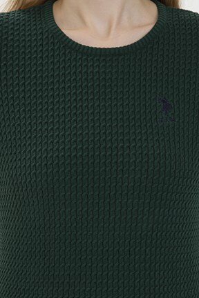 U.S. Polo Assn. Kadın Basic Triko Kazak