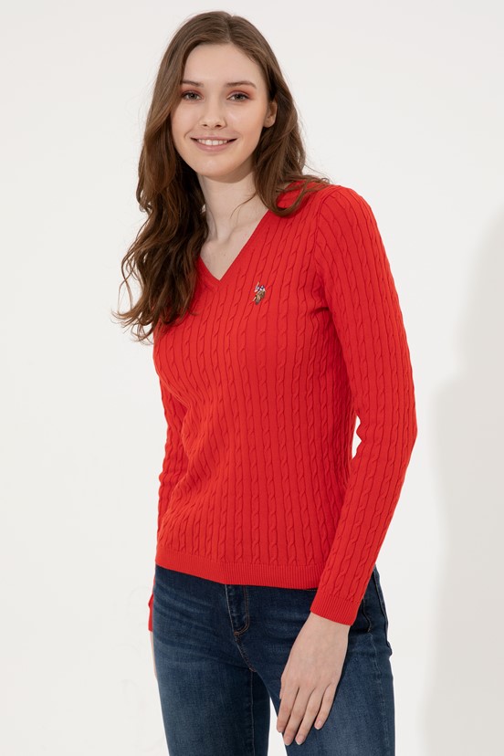 U.S. Polo Assn. Kadın Kazak