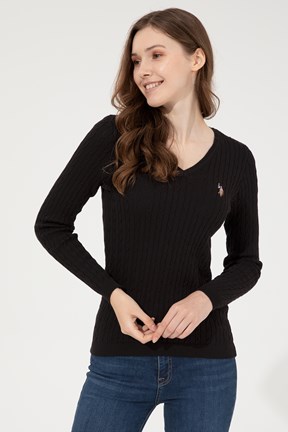 U.S. Polo Assn. Kadın Kazak
