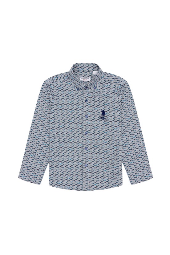 U.S. Polo Assn. Erkek Çocuk Dokuma Gömlek