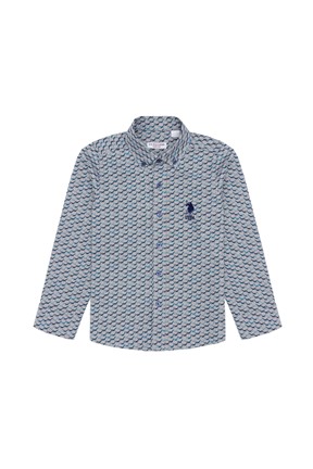 U.S. Polo Assn. Erkek Çocuk Dokuma Gömlek