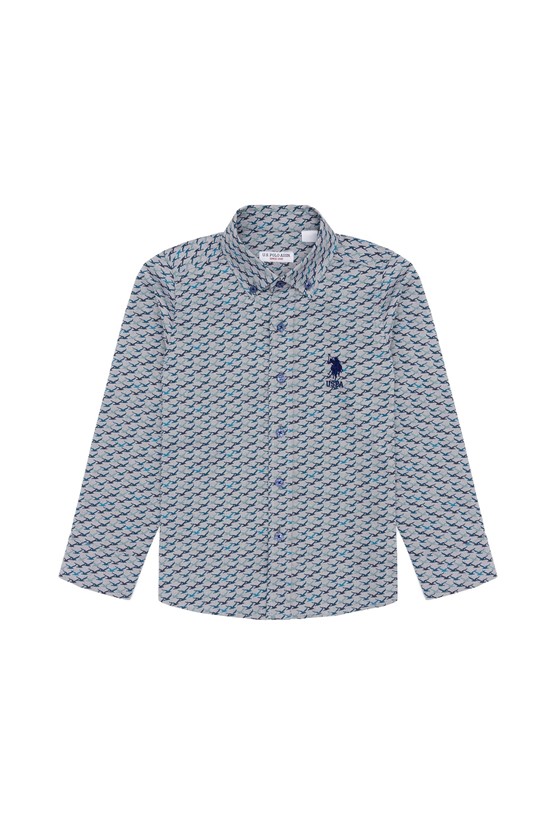 U.S. Polo Assn. Erkek Çocuk Dokuma Gömlek