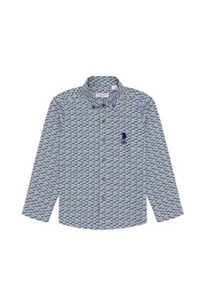 U.S. Polo Assn. Erkek Çocuk Dokuma Gömlek